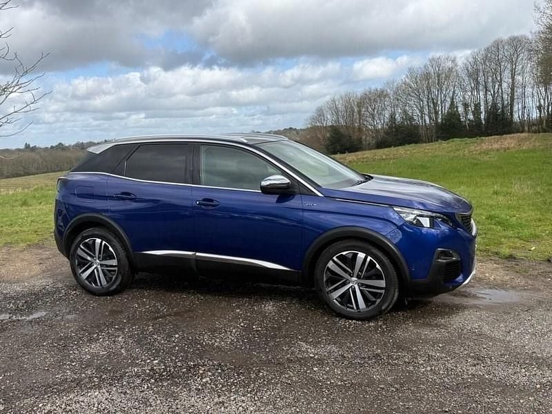 Used Peugeot 3008 GT 180 HP (132 kW) 2017 Blue SUV
