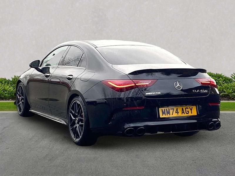 Used Mercedes CLA45 AMG 421 HP (309 kW) 2024 Black Coupe