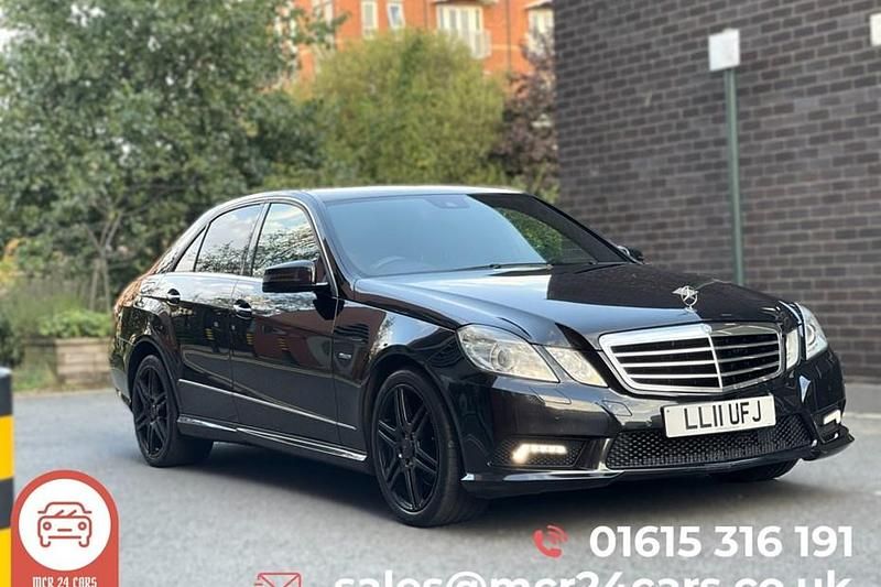 Black Used 2011 Mercedes E200 Sedan | £4,295 (Fair price) - Image 1/1