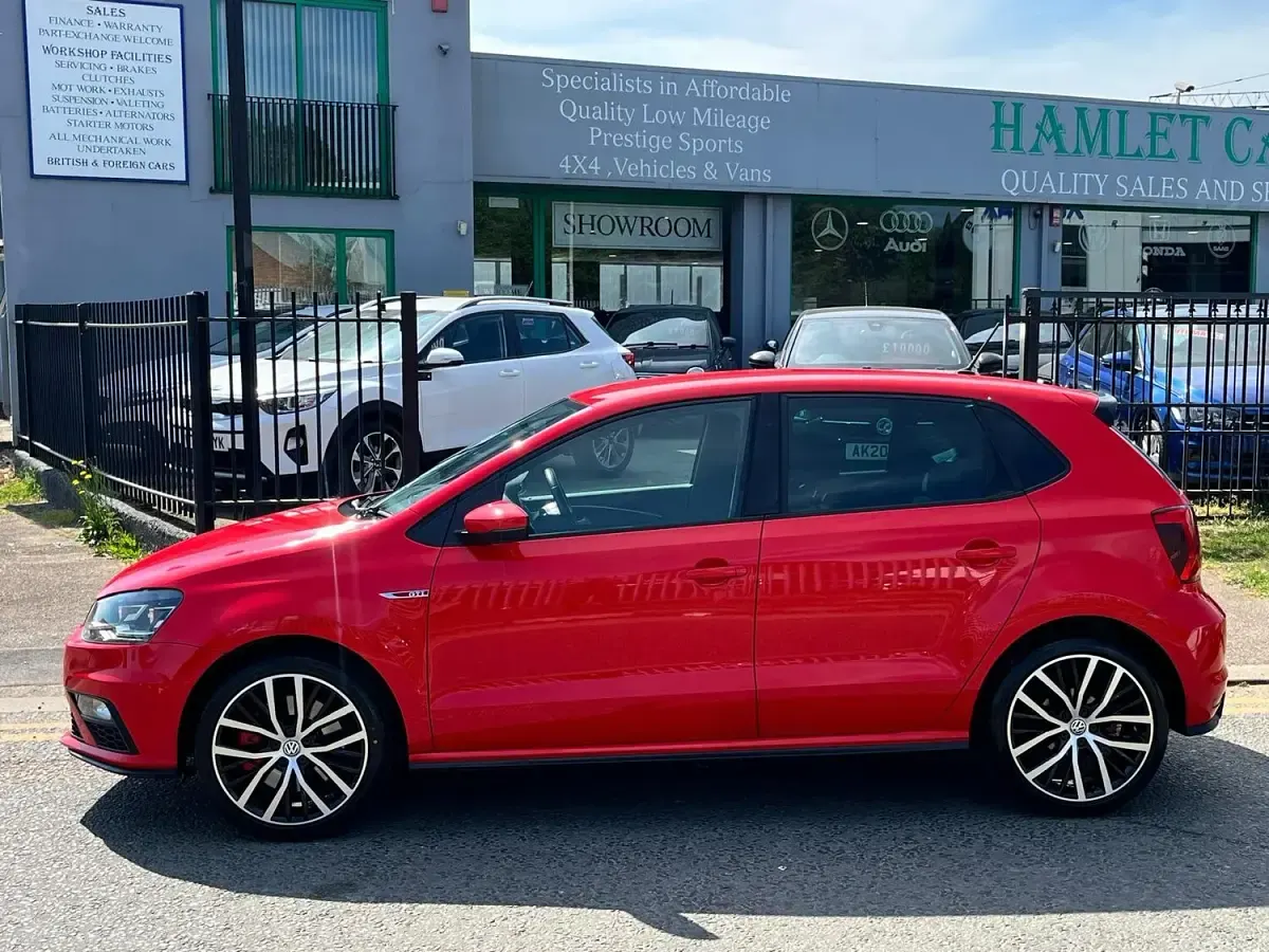 Used VW Polo GTI 192 HP (141 kW) 2016 Red Hatchback