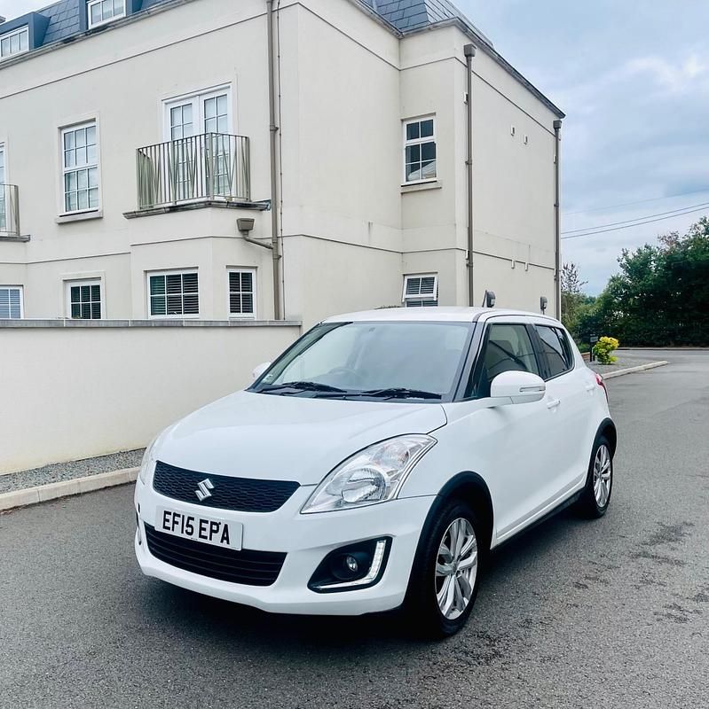 White Used 2015 Suzuki Swift SZ4 Hatchback | £5,199 - Image 1/4