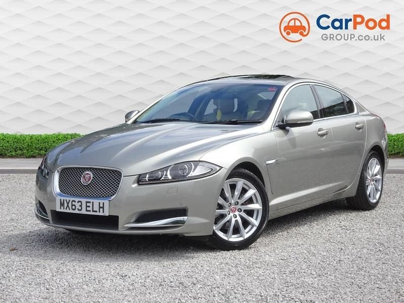 Gold Used 2013 Jaguar XF Premium Luxury Sedan | £8,990 (A bit pricey) - Image 1/3