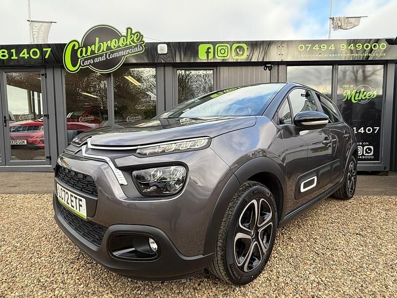 Grey Used 2022 Citroën C3 PureTech Hatchback | £11,495 (Fair price) - Image 1/3