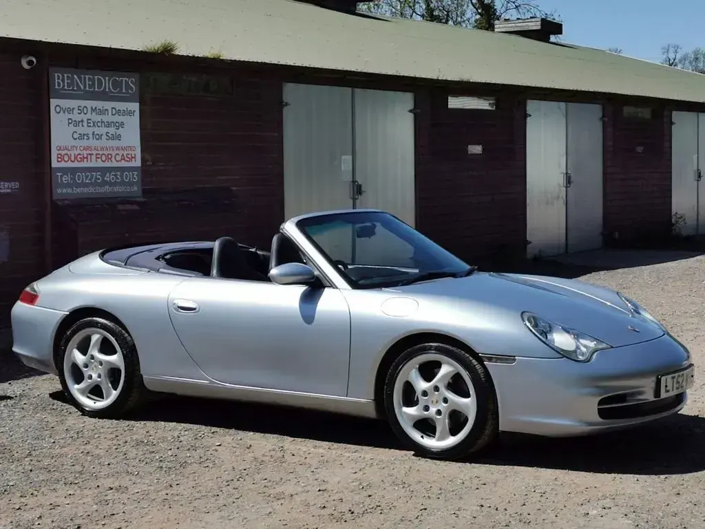 Used Porsche 911 Carrera Cabriolet 2002 Silver Cabriolet