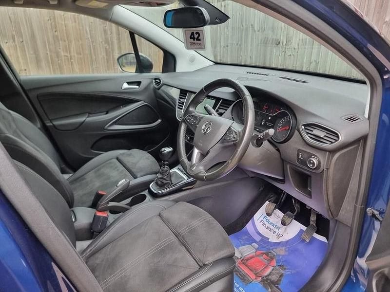 Used Vauxhall Crossland Ultimate 110 HP (80 kW) 2022 Blue SUV