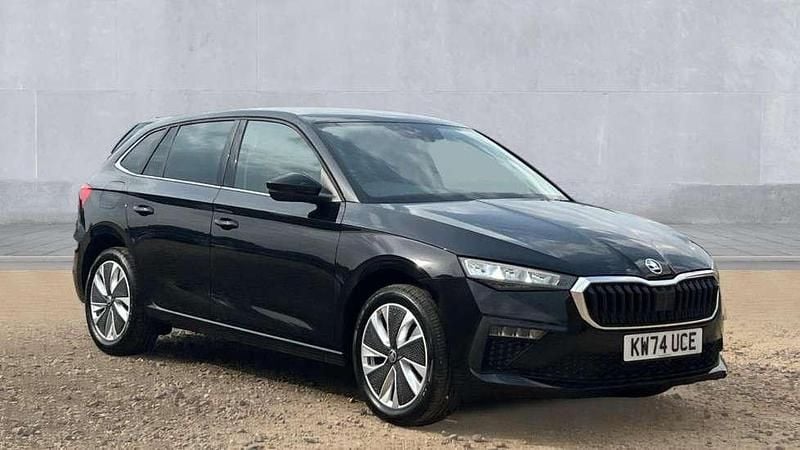 Black magic pearlescent Used 2025 Skoda Scala SE L Hatchback | £20,470 (A bit pricey) - Image 1/4