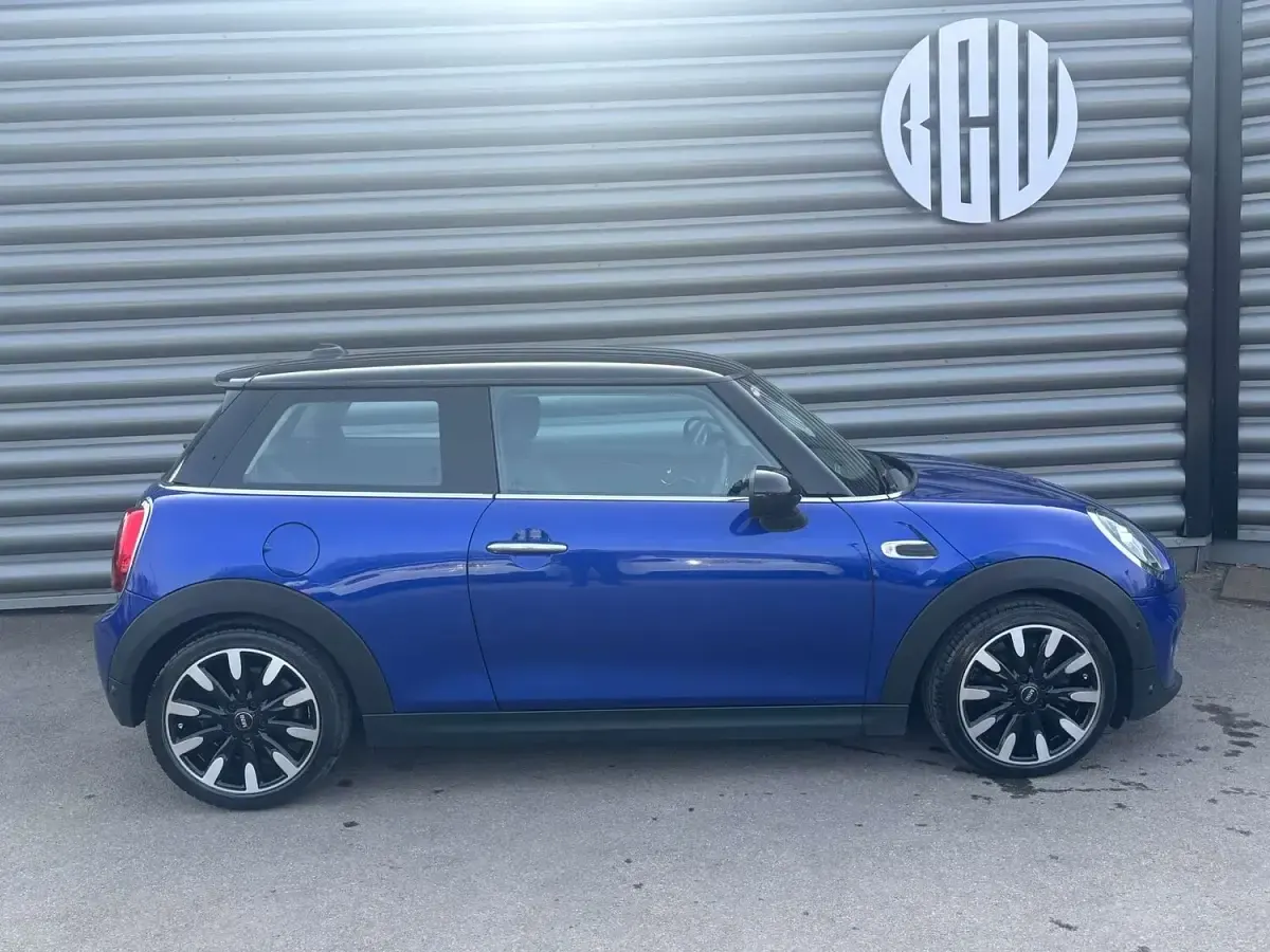 Used Mini Cooper Exclusive 2019 Blue Hatchback