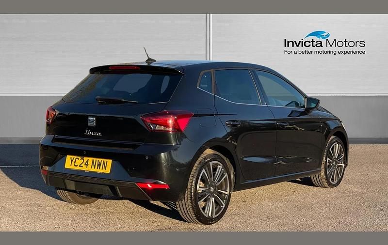 Used Seat Ibiza XCELLENCE Lux 115 HP (84 kW) 2024 Black Hatchback