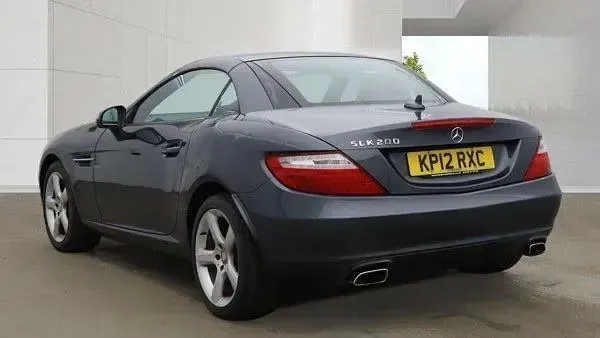 Begagnad Mercedes SLK200 184 HK (135 kW) 2012 Grå Cab