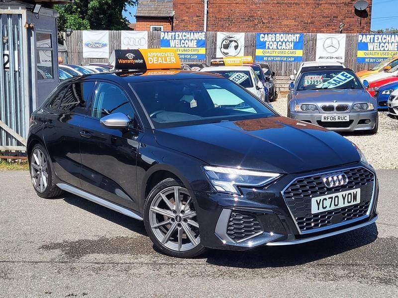 Black Used 2020 Audi S3 Hatchback | £23,995 (Good price) - Image 1/4