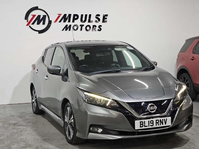 Used Nissan Leaf N-Connecta 2019 Grey Hatchback
