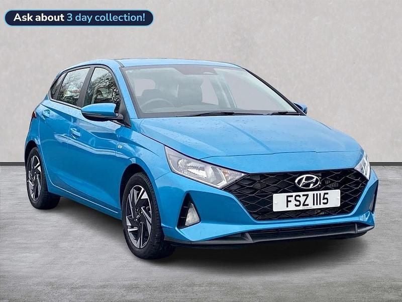 Used Hyundai i20 SE 100 HP (73 kW) 2021 Turquoise Hatchback