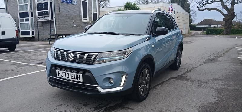 Second-hand Suzuki Vitara SZ-T 129 CP (94 kW) 2020 Albastru SUV