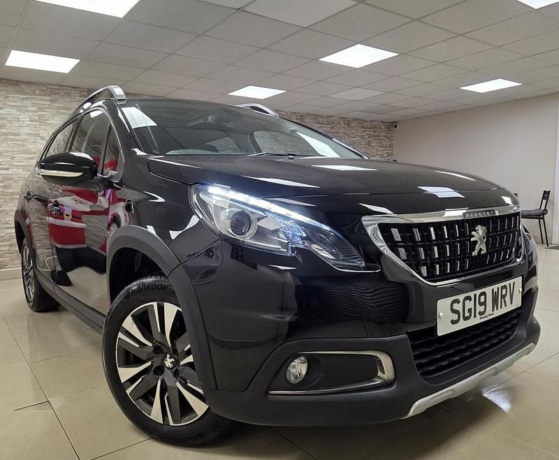 Black Used 2019 Peugeot 2008 Allure Premium SUV | £6,995 (Good price) - Image 1/4