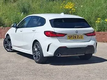 Used BMW 118 M Sport 136 HP (100 kW) 2027 White Hatchback