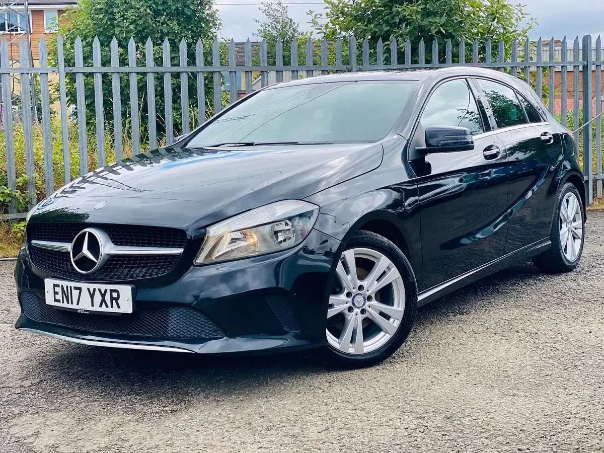 Used Mercedes A200 2017 Black Hatchback