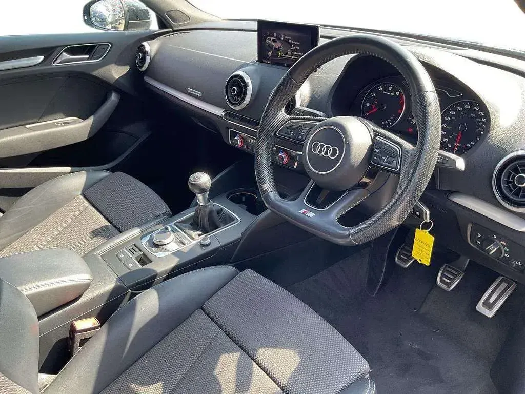 Used Audi A3 Black Edition 113 HP (83 kW) 2019 Grey Sedan