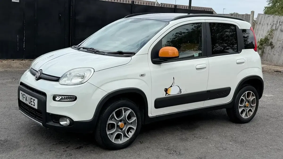 Used Fiat Panda 4x4 2014 White/black Hatchback