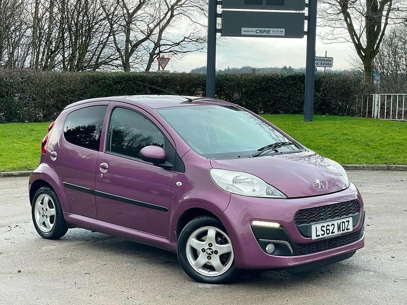 Used Peugeot 107 Allure 68 HP (50 kW) 2012 Mauve/purple Hatchback