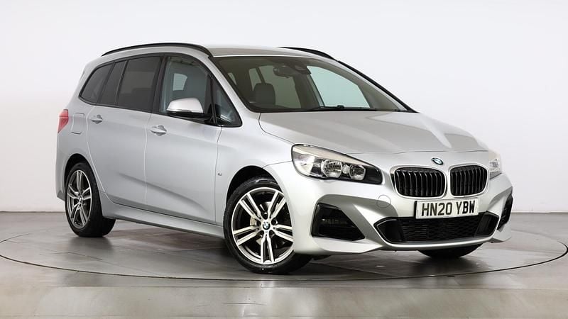 Silver Used 2020 BMW 218 Gran Tourer M Sport MPV | £18,500 - Image 1/4