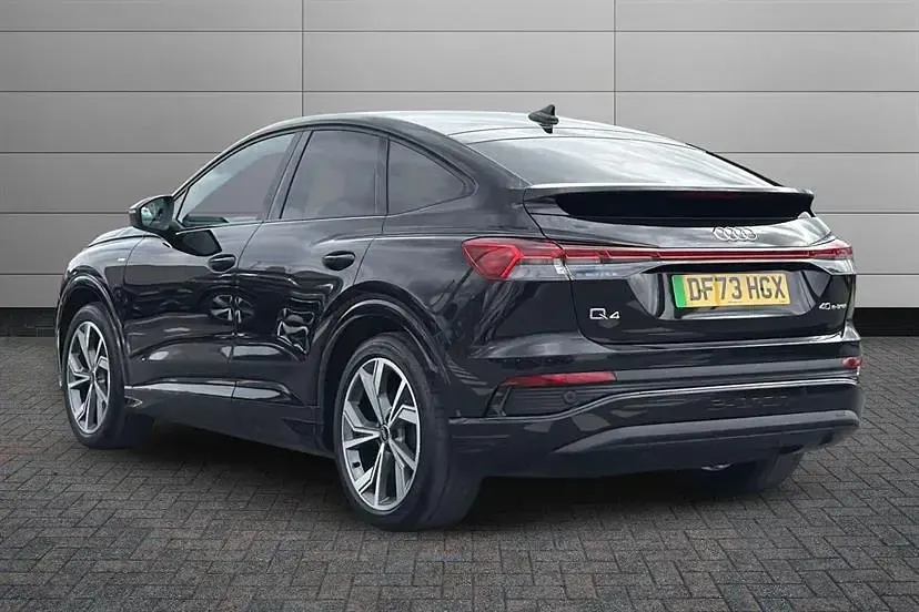 Used Audi Q4 e-tron Comfort 150 kW (204 HP) 2023 Mythos black SUV