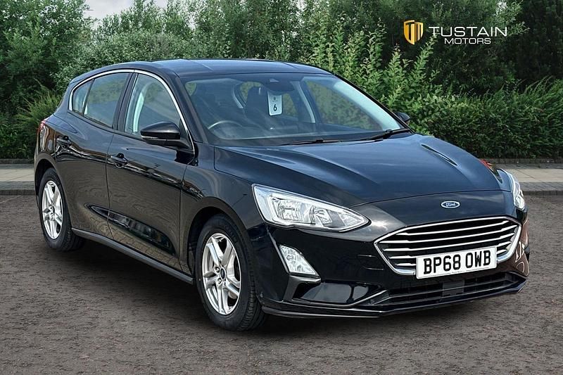 Black Used 2018 Ford Focus Zetec Hatchback | £10,499 (Fair price) - Image 1/4