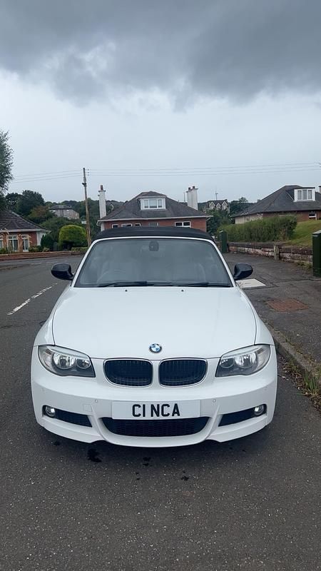 White Used 2013 BMW 118 Cabriolet Sport Line Cabriolet | £5,995 (Fair price) - Image 1/4