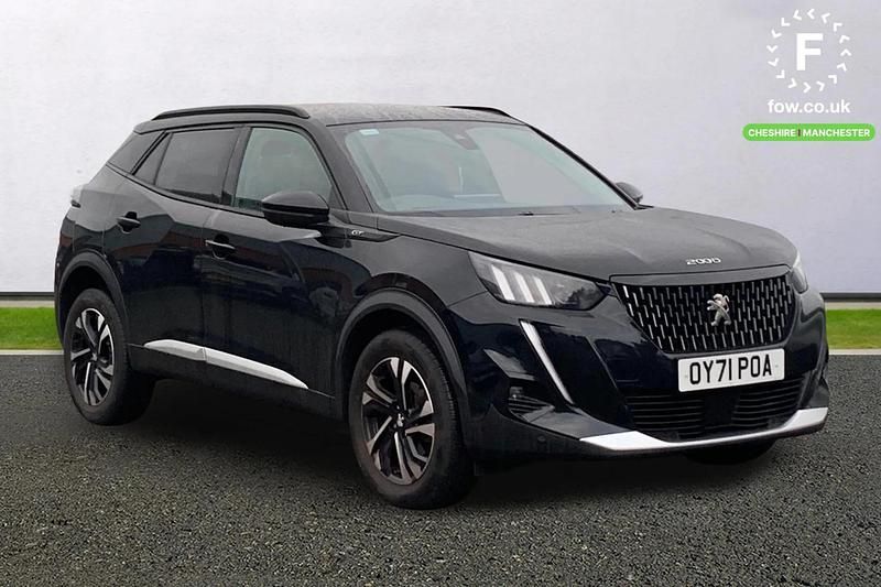 Black Used 2021 Peugeot 2008 GTi SUV | £13,799 (Fair price) - Image 1/3