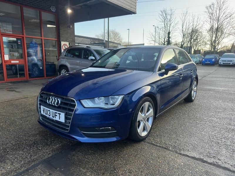Used Audi A3 Sport 150 HP (110 kW) 2013 Blue Hatchback