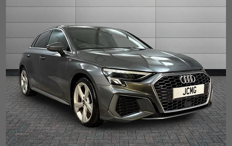 Used Audi A3 S-Line 150 HP (110 kW) 2023 Grey Sedan