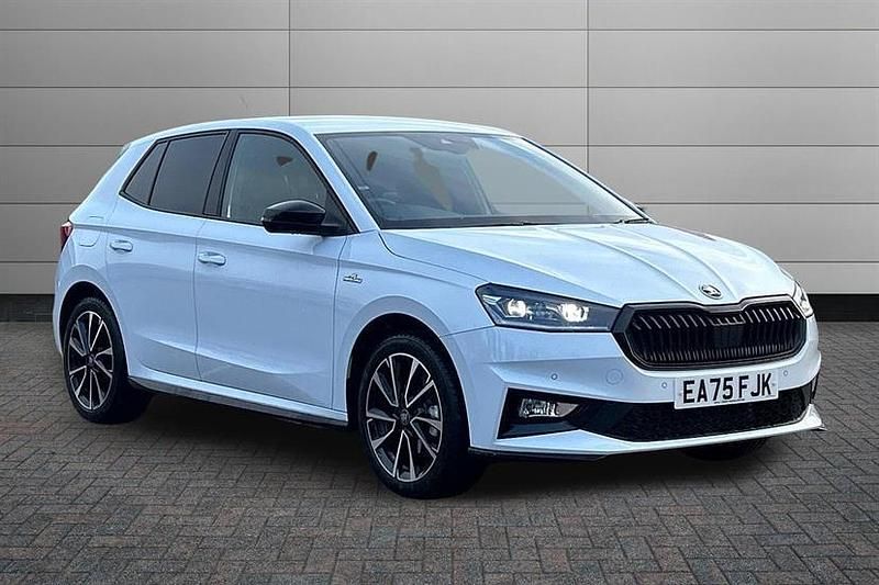 Moon white New 2025 Skoda Fabia Monte Carlo Hatchback | £19,900 (Good price) - Image 1/4