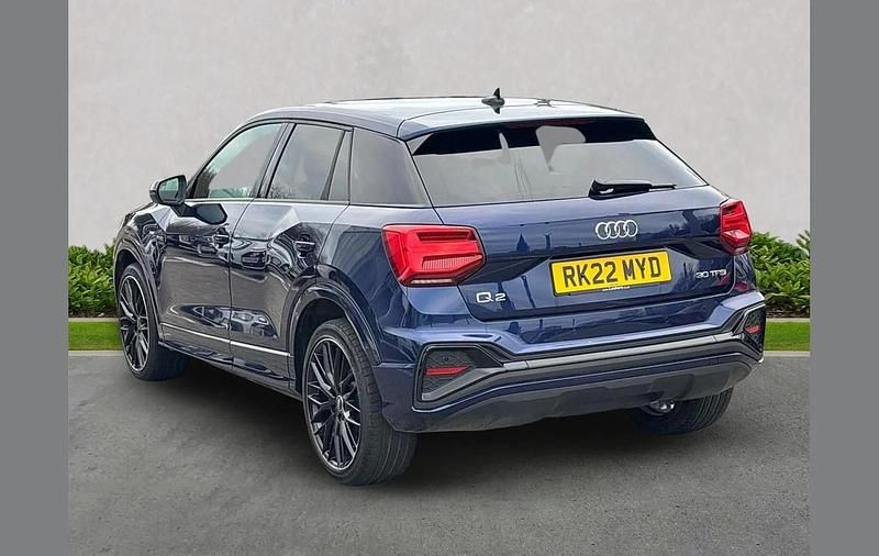 Used Audi Q2 Black Edition 108 HP (79 kW) 2022 Blue SUV