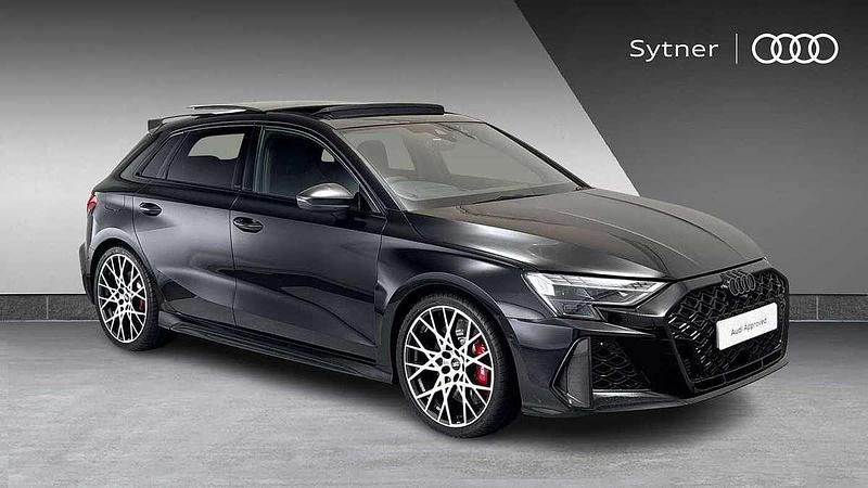 Black Used 2025 Audi RS3 Comfort Sedan | £59,750 (Fair price) - Image 1/4