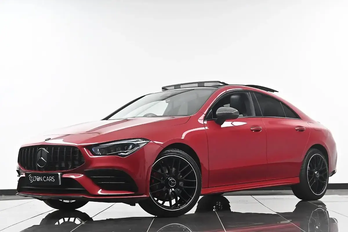 Used Mercedes CLA250e AMG Line Premium Plus 2022 Red Coupe
