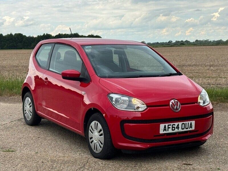 Red Used 2014 VW up! move up! Hatchback | £3,695 (Fair price) - Image 1/4
