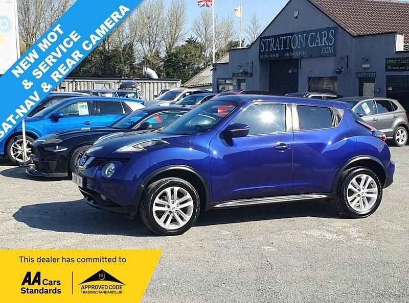 Used Nissan Juke N-Connecta 110 HP (80 kW) 2018 Blue SUV