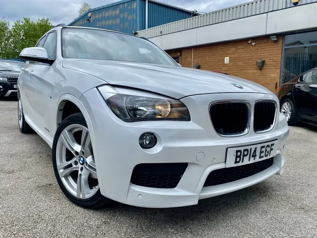 Used BMW X1 M Sport 184 HP (135 kW) 2014 White SUV