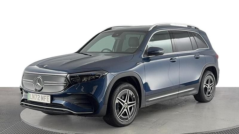 Blue Used 2022 Mercedes EQB350 AMG line SUV | £25,920 (Good price) - Image 1/4