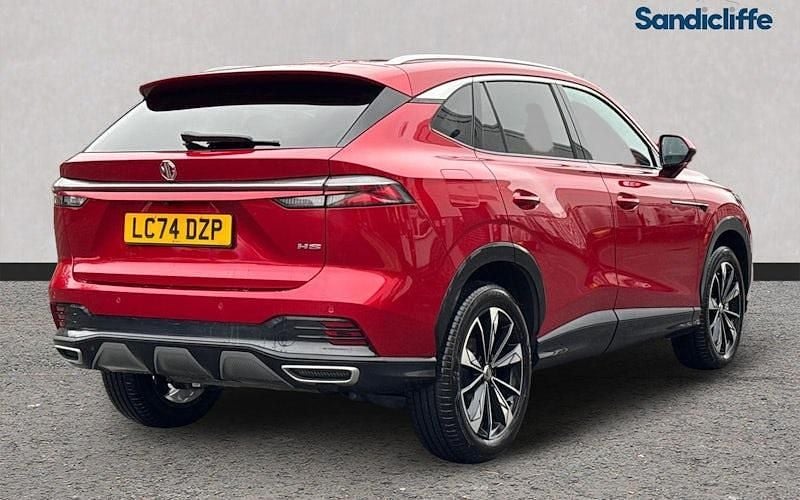 Used MG HS Trophy 170 HP (125 kW) 2024 Tri coat  dynamic red SUV