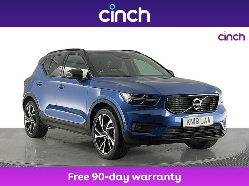 Blue Used 2018 Volvo XC40 SUV | £20,649 (Fair price) - Image 1/3