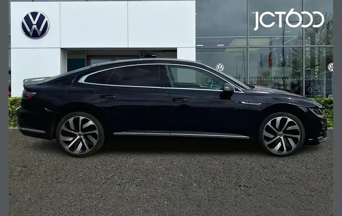 Used VW Arteon R-line 190 HP (139 kW) 2021 Black Hatchback