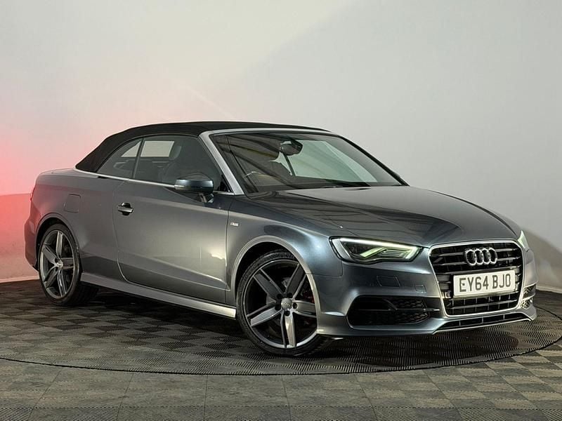Used Audi A3 Cabriolet S-Line 180 HP (132 kW) 2014 Grey Cabriolet