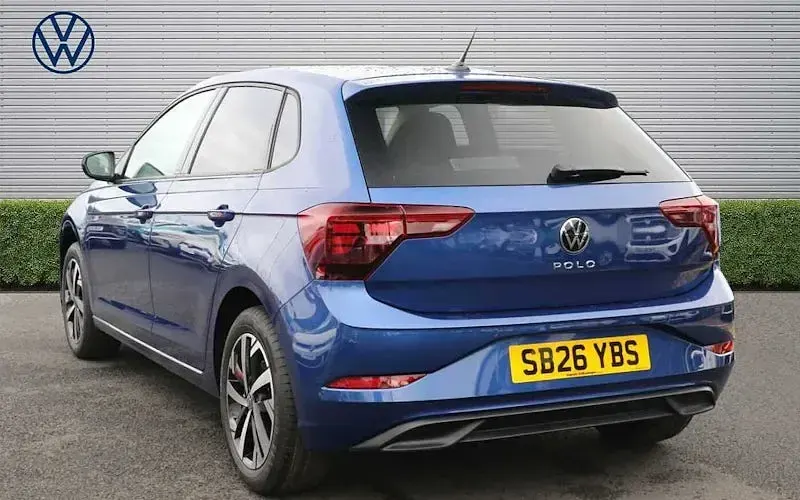 New VW Polo Match 95 HP (69 kW) 2026 Blue Hatchback