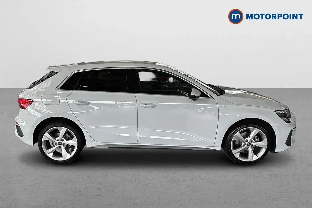 Used Audi A3 e-tron S-Line 2024 White Hatchback