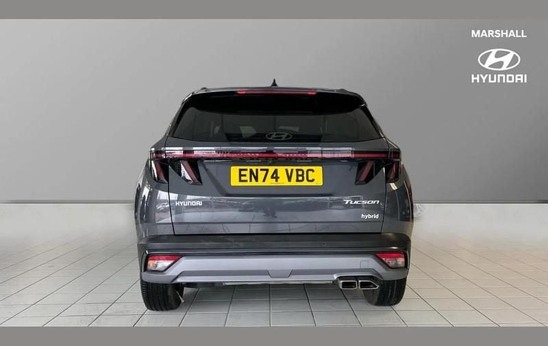 Usado Hyundai Tucson Advanced 211 CV (155 kW) 2025 Gris SUV