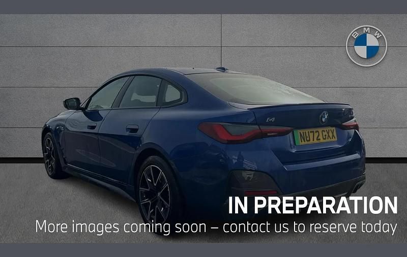 Used BMW i4 M Sport 250 kW (340 HP) 2022 Blue Sedan