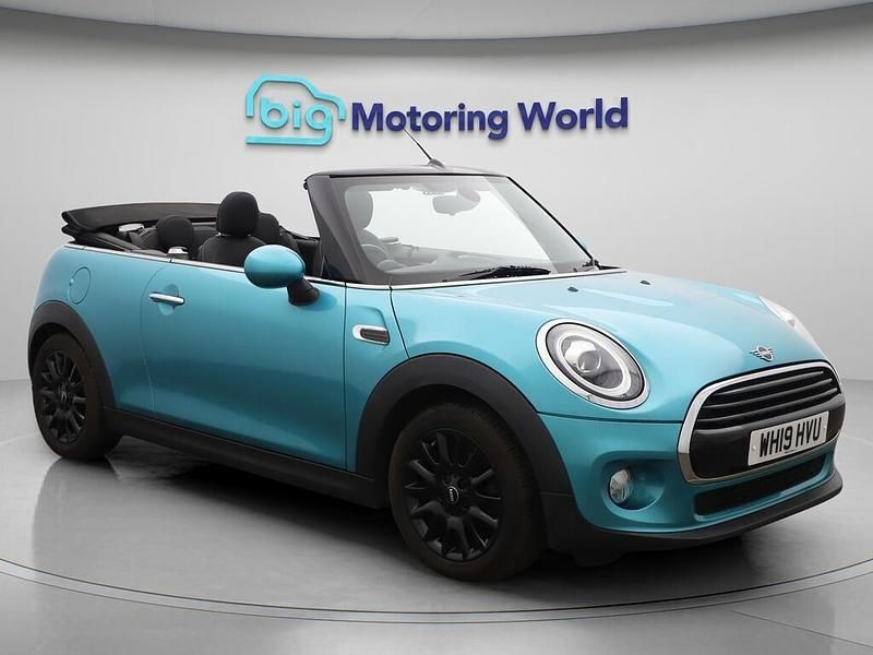 Turquoise Used 2019 Mini Cooper Cabriolet Classic Cabriolet | £10,300 (Fair price) - Image 1/4