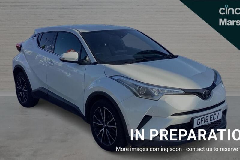 White Used 2018 Toyota C-HR SUV | £13,626 (Fair price) - Image 1/4