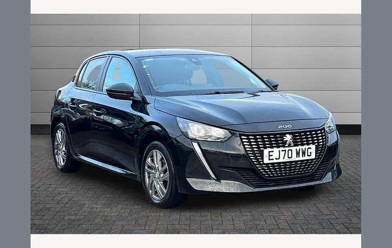 Black Used 2020 Peugeot 208 Active Hatchback | £9,740 (Fair price) - Image 1/4