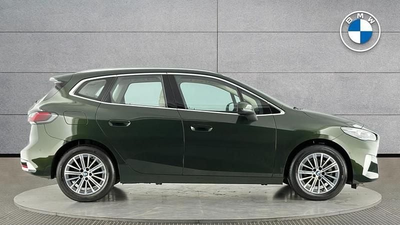 Used BMW 218 Active Tourer Luxury Line 148 HP (108 kW) 2022 Green MPV
